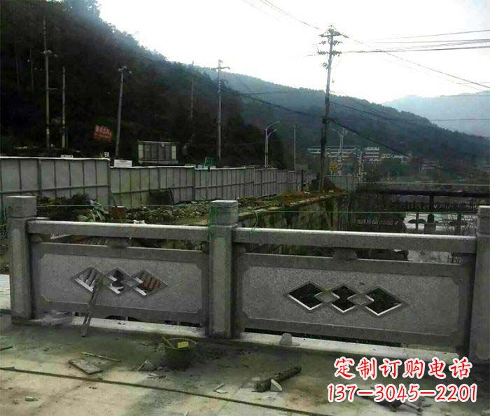 南阳园林景观仿古石浮雕栏板 (2)