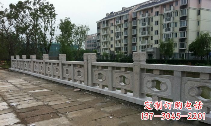 南阳园林景观真山桥石雕栏板 (3)