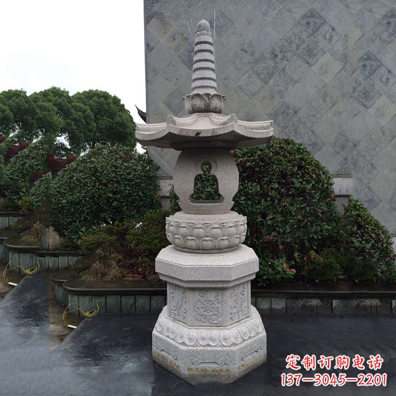 南阳园林石雕灯笼