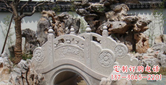 南阳园林小型石拱桥