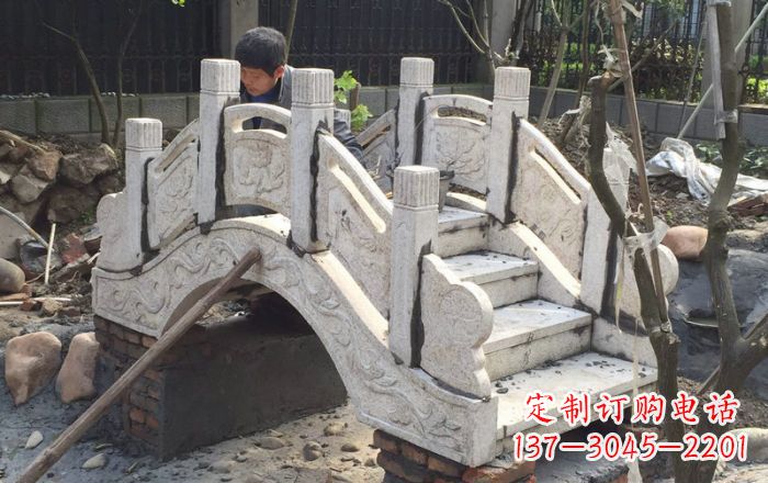 南阳园林小型石拱桥 (2)