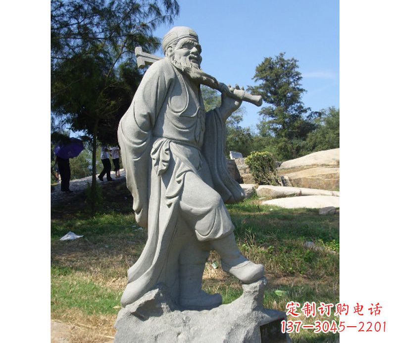 南阳张果老八仙雕塑