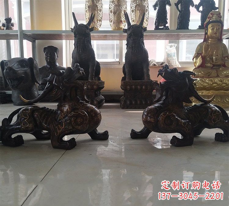 南阳招财辟邪貔貅铜雕