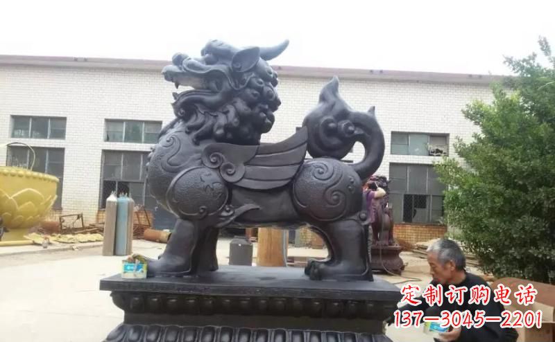 南阳招财神兽貔貅铜雕