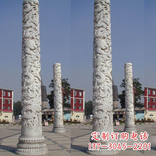 南阳中国龙柱雕塑