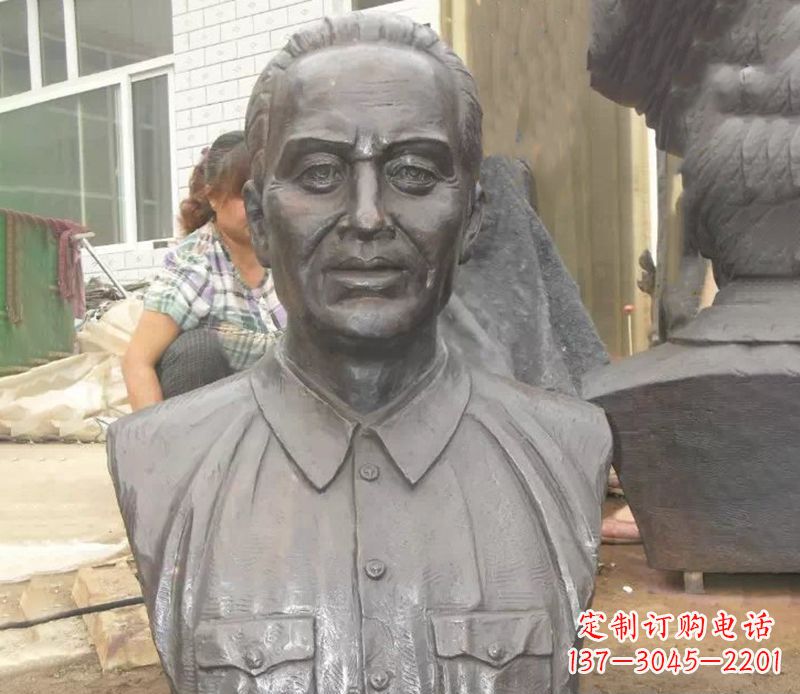 南阳中国名人人物胸像铜雕