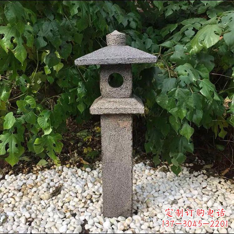 南阳中式复古园林石灯