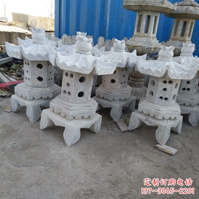 南阳中式古代石灯笼