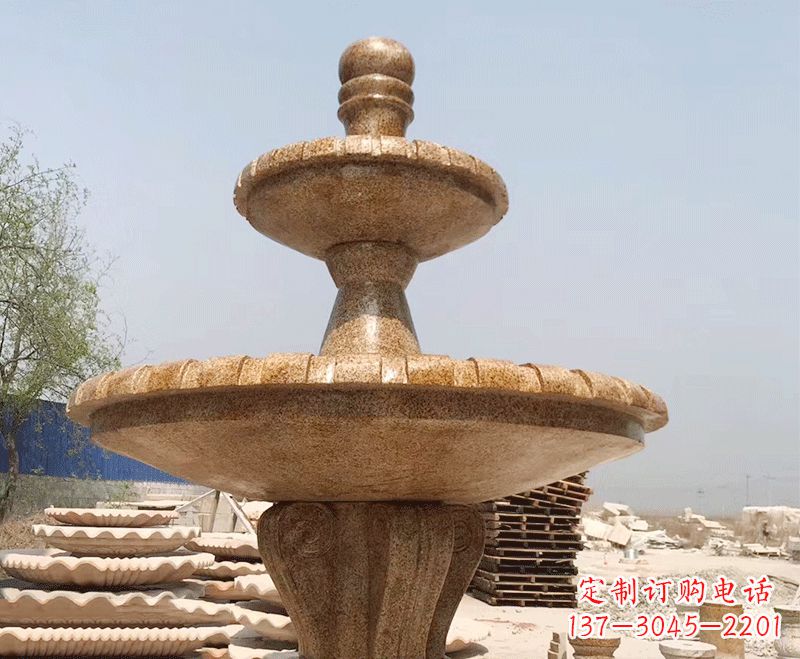 南阳中式石雕喷泉
