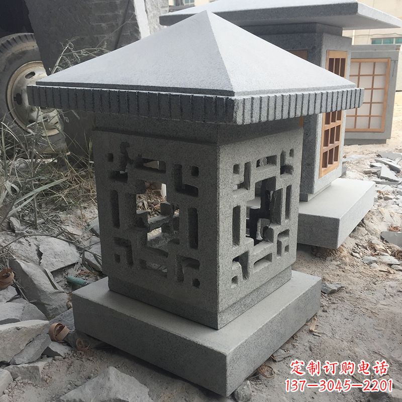 南阳中式现代石灯笼
