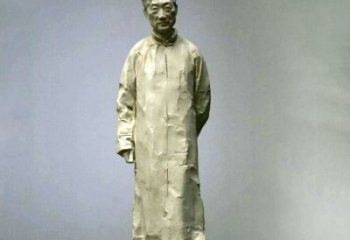 南阳徐悲鸿雕塑像石雕历史名人雕像