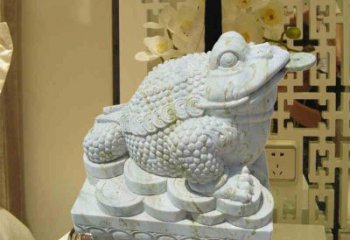 南阳招财神兽金蟾石雕