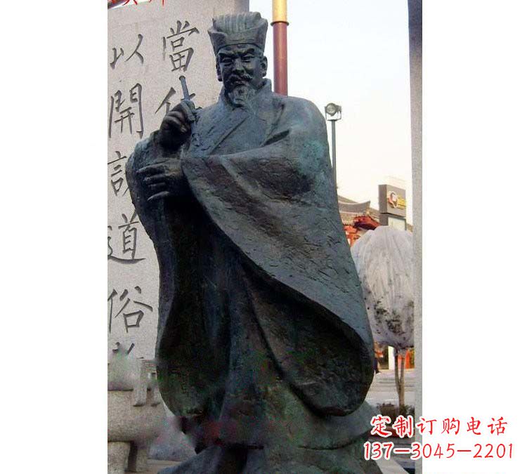 南阳铸铜古代名人颜真卿
