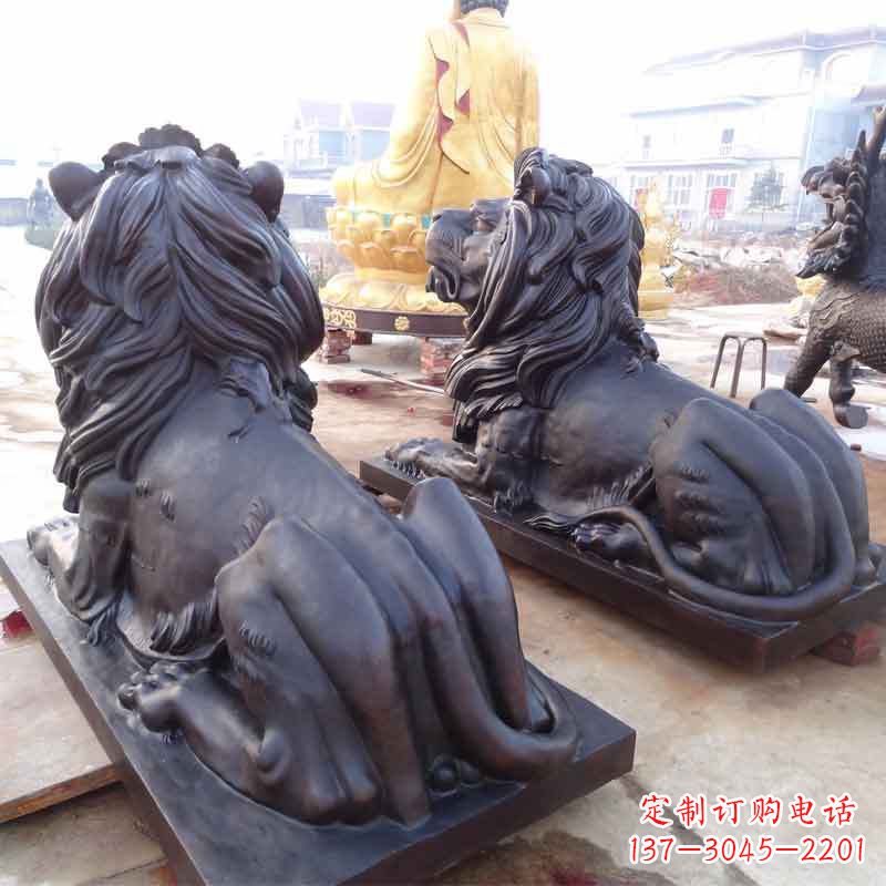 南阳铸铜汇丰狮子